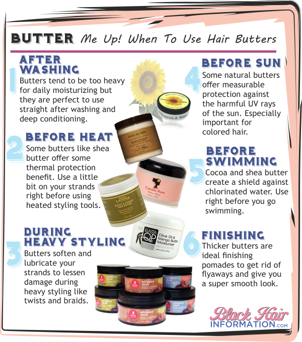 Butter Me Up! When To Use Hair Butters - BHI Postcard Tips