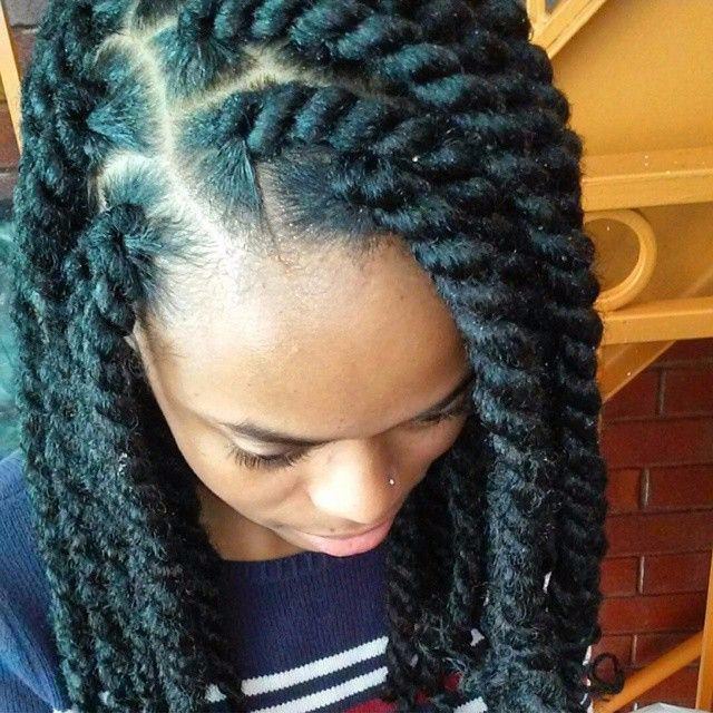 20 Of The Hottest Jumbo Marley Twists Styles Found On Pinterest ...